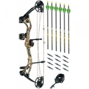 Cabela's Bear Archery Apprentice 3 RTH Camo Compound Bow Kit By