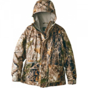 Cabela's Youth Silent-Suede Parka - Zonz Woodlands 'Camouflage' (SMALL)