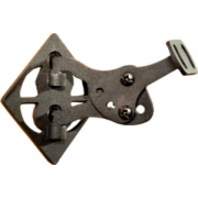 Skull Hooker Bone Bracket - Black