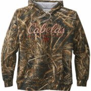 Cabela's Men's Opening Day Camo Hoodie - Mo Shdw Grass Blades 'Camouflage' (XL)