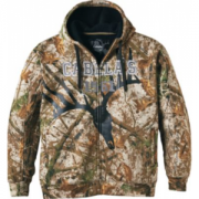 Cabela's Men's Campfire Camo Berber Lined Hoodie - Zonz Woodlands 'Camouflage' (3XL)