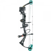 Cabela's Instigator Black/Teal Compound-Bow Package Powered by Bowtech