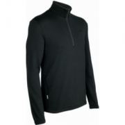 Icebreaker Men's Original Long-Sleeve 1/2-Zip - Black (2XL)