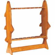 Organized Fishing Fish Floor Rack - Natural