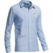 Icebreaker Men's Oreti Long-Sleeve Shirt - Brook (LARGE)