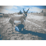 Montana Decoy Fred Eichler Antelope Decoy