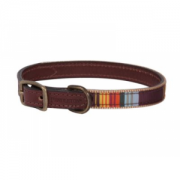 Pendleton Great Smokey Mountain Leather Collar (X-LARGE)