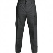 Propper Men's Battle Rip BDU Trousers Solid - Dark Grey (LARGE)