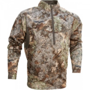 King's Camo Men's Hunter Fleece 1/4-Zip Pullover - Desert Shadow (2XL)