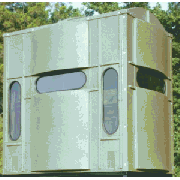 Boss Buck Comfort Zone 4x6 Combo Tower Blind - Clear