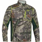 Under Armour Men's Armour Fleece 1/4-Zip Jacket - Mossy Oak Treestand 'Camouflage' (LARGE)