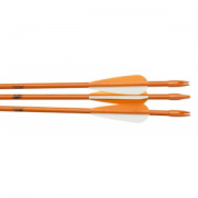 OMP Youth Fiberglass Arrow Three-Pack - White