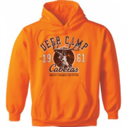 Cabela's Men's Blaze Deer Camp Hoodie 'Orange' (MEDIUM)