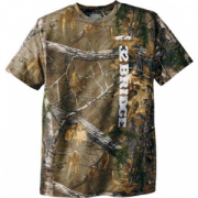 Cabela's 32 Bridge Men's Camo Vertical Short-Sleeve Tee Shirt - Realtree Xtra 'Camouflage' (2XL)