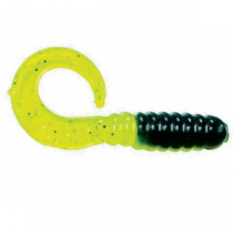 Strike King Rage Tail Slab Hammer Crappie Grub - Clear