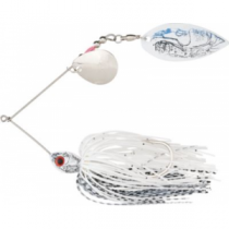 Booyah Hot Wire Real Craw Spinnerbait - White