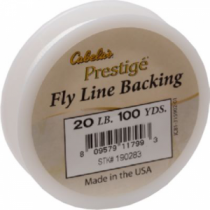 Cabela's Prestige White Fly Line Backing (#20)