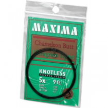 Maxima 9' Tapered Knotless Leader - Green (6X)