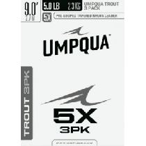 Umpqua Trout Taper 75 Leaders (6X)