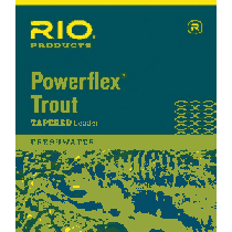 RIO Powerflex 12-ft. Leader - Natural (12FT 3X 8.2LB)