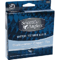 Scientific Anglers Mastery Textured Saltwater Clear Tip Fly Line - Clear Blue