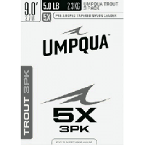 Umpqua 9' Trout Taper - Three-pack