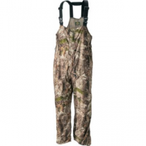 Cabela's Men's MT050 Quiet Pack Rain Bibs with ScentLok and Gore-TEX Regular - Zonz Woodlands 'Camouflage' (XL)