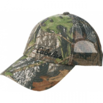 Cabela's Men's Lightweight Mesh-Back Cap - Zonz Woodlands 'Camouflage' (ONE SIZE FITS ALL)