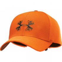 Under Armour Men's Antler Adjustable Cap - Blaze Orange (ONE SIZE FITS MOST)