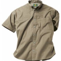 Cabela's Men's Vented-Back Shooting Shirt - Desert Tan (SMALL)