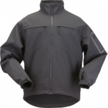 5.11 Men's Chameleon Soft-Shell Jacket - Black (SMALL)