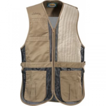 Cabela's Men's Targetmaster II Left-Hand Shooting Vest - Maple 'Tan' (XL)