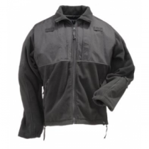 5.11 Tactical 5.11 Men's Tactical Fleece Jacket - Black (XL)