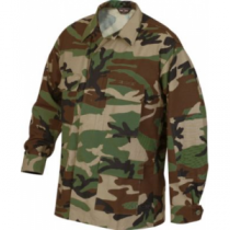 Tru-Spec Military Spec Men's Rip Stop BDU Shirt/Jacket Regular - 3-Color Desert (SMALL)