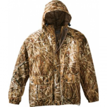 A.G.O. Men's Waterfowl Rainwear Jacket - Backwaters (LARGE)