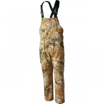 Cabela's Men's Uninsulated Bibs with Silent Weave Regular - Zonz Woodlands 'Camouflage' (MEDIUM)