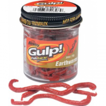 BERKLEY Gulp! Earthworms - Red
