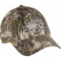 Cabela's Men's ColorPhase Zonz Woodlands Cap with 4MOST Adapt 'Camouflage' (ONE SIZE FITS MOST)