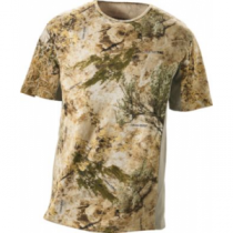 Cabela's Men's Supertec by Medalist Short-Sleeve Top - Zonz Woodlands 'Camouflage' (LARGE)