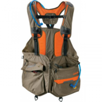 Cabela's Men's Upland Pro Strap Vest - Khaki/Dark Khaki (LARGE)