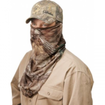 Cabela's Men's Ultimate Mesh Half Mask - Zonz Woodlands 'Camouflage' (One Size)