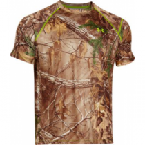 Under Armour Men's Evo Scent Control Short-Sleeve Top - Realtree Xtra 'Camouflage' (3XL)