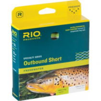 RIO Outbound Short F/I Fly Line - Clear/Ivory/Green (WF7F)