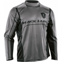 Browning Men's Black Label Team Long-Sleeve Tee Shirt - Black/Gray (MEDIUM)