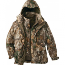 Cabela's Men's MT050 Extreme-Weather 7-in-1 Parka Regular - Zonz Woodlands 'Camouflage' (3XL)