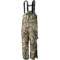 Cabela's Dry-Plus Silent-Suede Bibs Regular - Zonz Woodlands 'Camouflage' (LARGE)