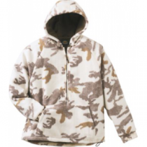Cabela's Men's Wooltimate Snow Hooded Pullover with 4MOST Windshear - Outfitter Winter (LARGE)