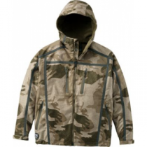 Cabela's Men's Outfitter High Plains Camo Wooltimate Waterproof Hunting Jacket 