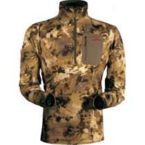 SITKA Men's Traverse Zip Tee - Optifade Marsh 'Camouflage' (MEDIUM)