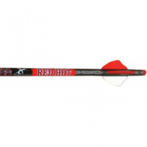 RED HOT High Velocity Carbon Crossbow Arrows